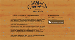 Desktop Screenshot of lababinegourmande.com